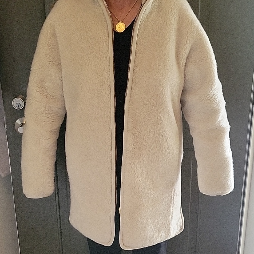 Cream Stylish Jackets  Coats
